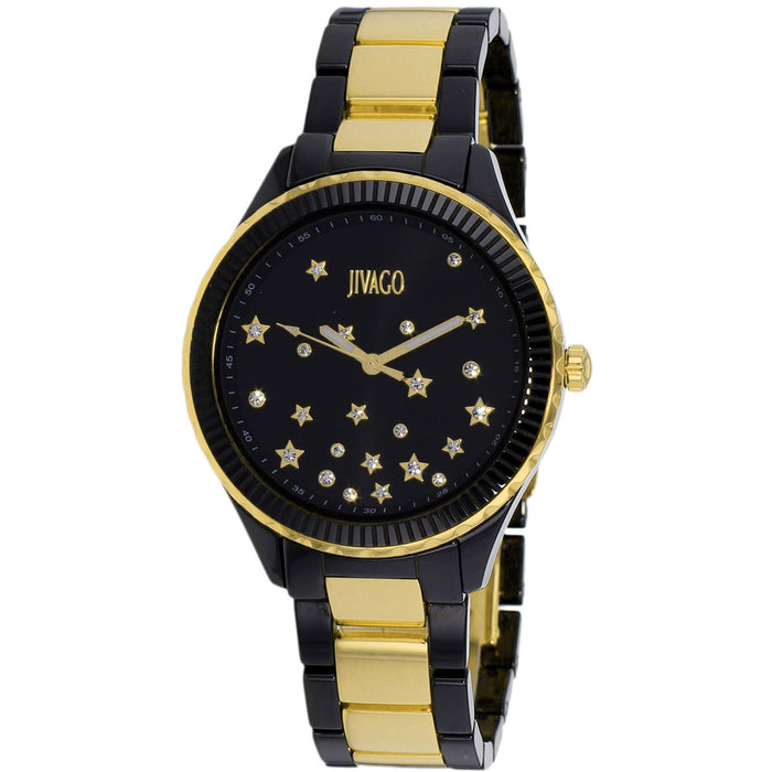 Jivago Women's Sky Black Dial Watch - JV2417