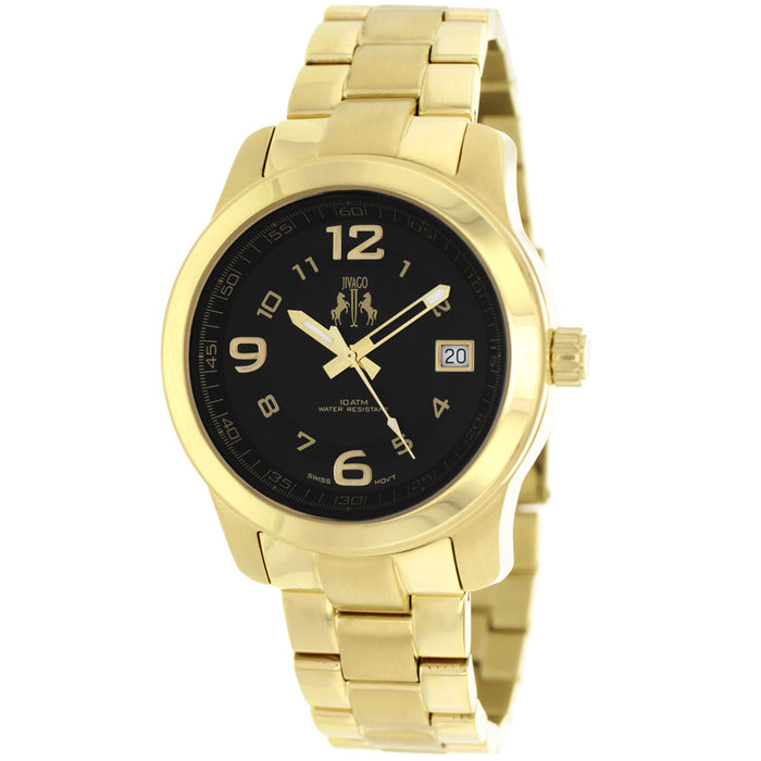 Jivago Women's Infinity Black Dial Watch - JV5213