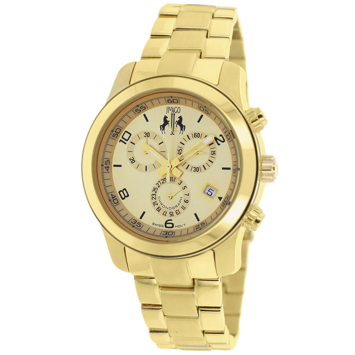 Jivago Women's Infinity Gold dial watch - JV5221