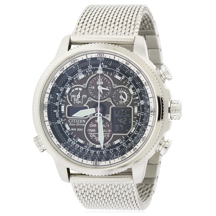 Citizen Men's Promaster Navihawk A-T Black Dial Watch - JY8030-83E