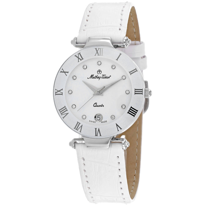 Mathey Tissot Women's Coupole White Dial Watch - K234MA