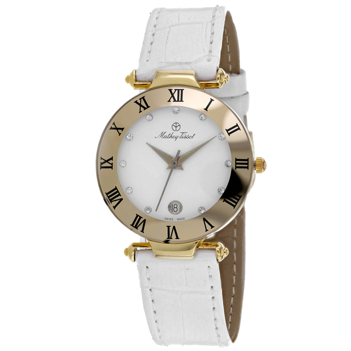 Mathey Tissot Women's Coupole White Dial Watch - K257M