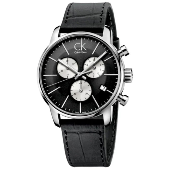 Calvin Klein Men's City Black Dial Watch - K2G271CX