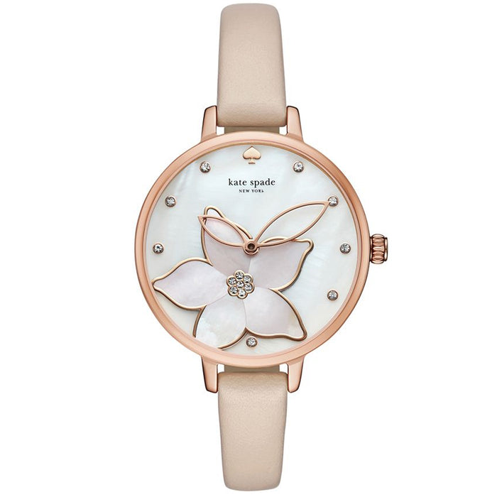 Kate Spade Women's Metro Mother of pearl Dial Watch - KSW1302