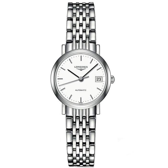 Longines Women's Elegant White Dial Watch - L43094126