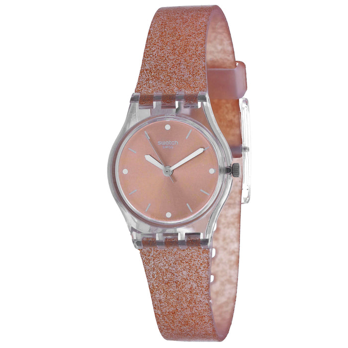 Swatch Women's Pinkindescent Rose Gold Dial Watch - LK354D