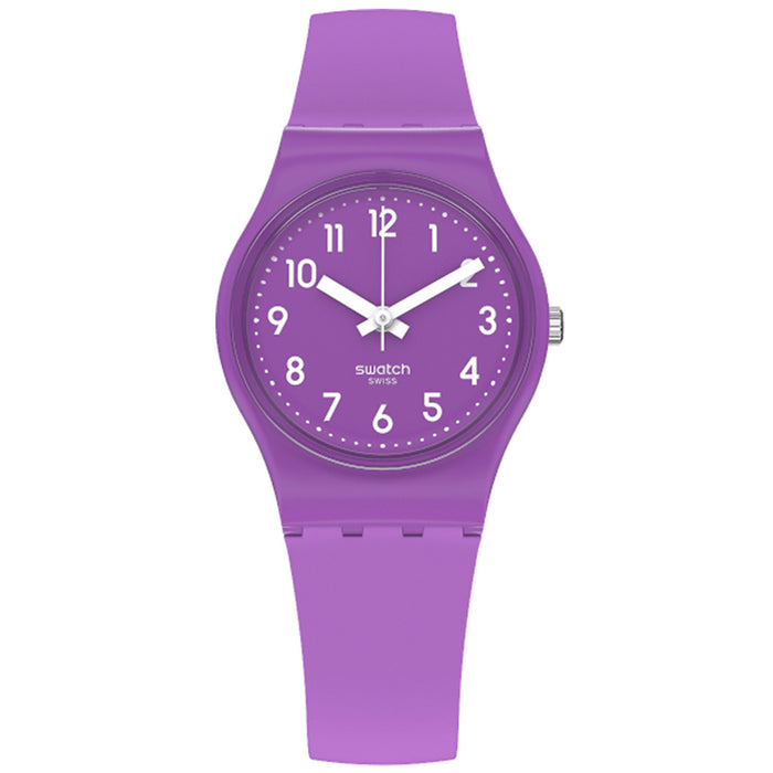 Swatch Women's Back To Sweet Purple Purple Dial Watch - LV115C