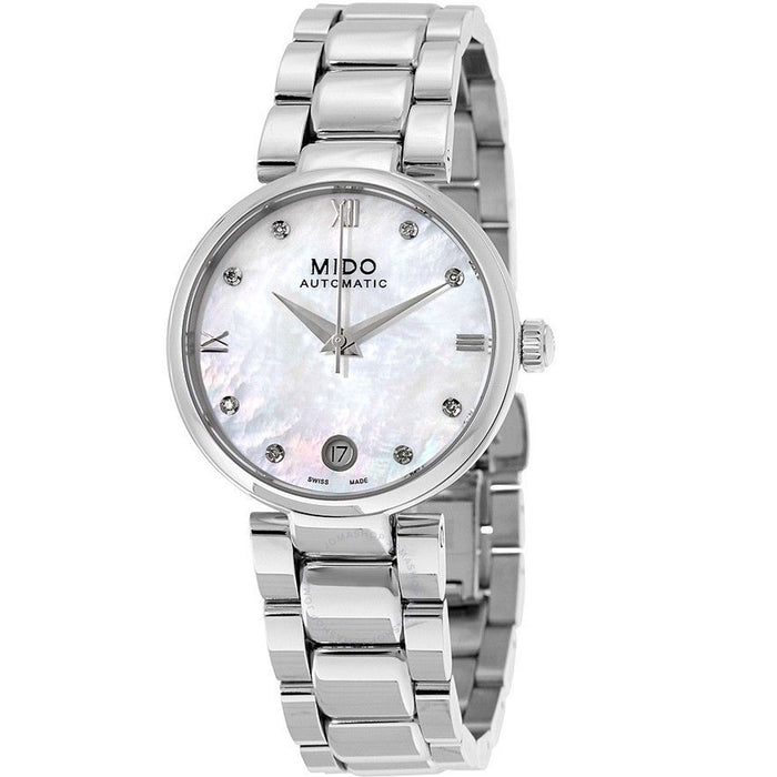 Mido Women's Baroncelli Silver Dial Watch - M0031071103300