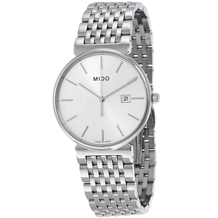 Mido Women's Dorada Silver Dial Watch - M0096101103100