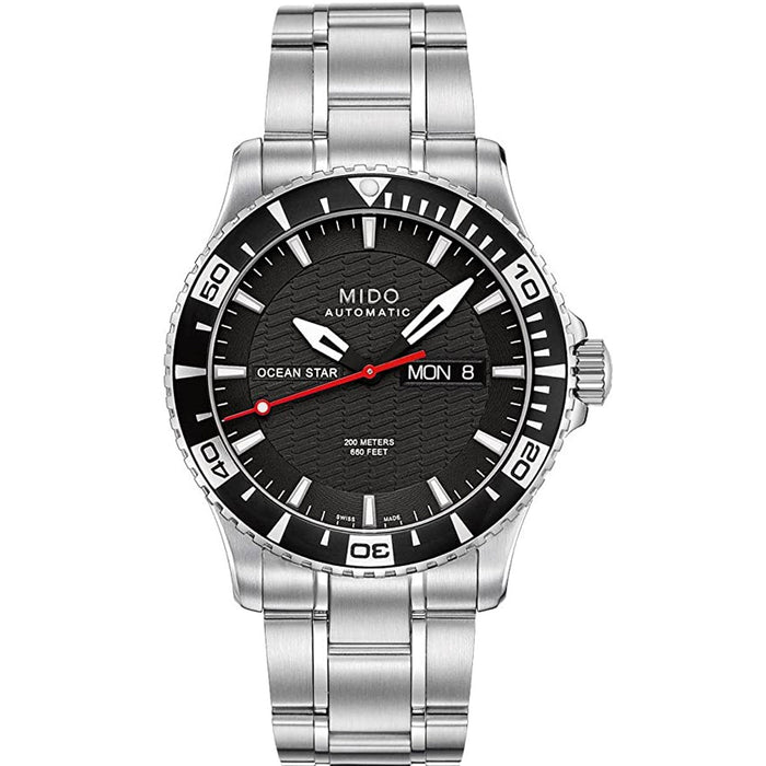 Mido Men's OS Captain IV Black Dial Watch - M0114301105102