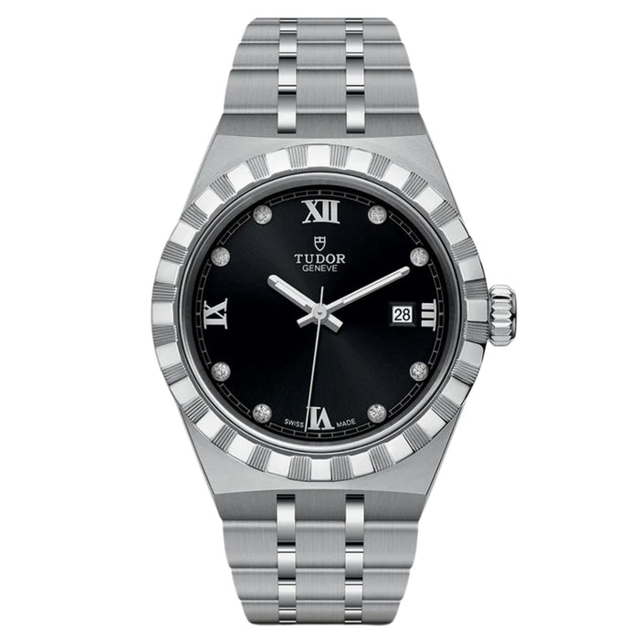 Tudor Women's Royal Black Dial Watch - M28300-0004