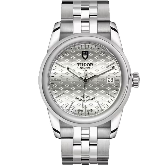 Tudor Men's Classic White Dial Watch - M55000-0003