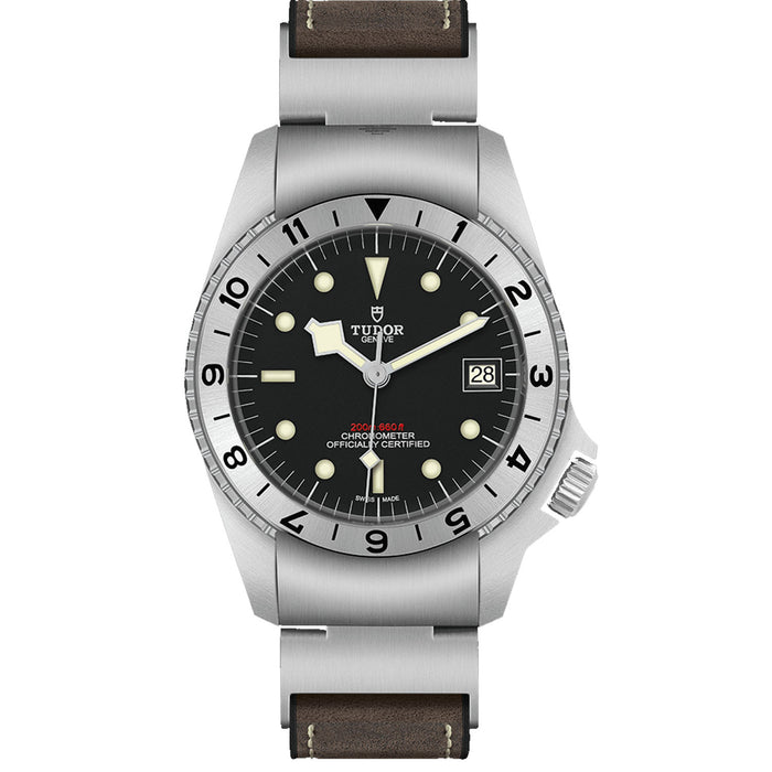 Tudor Women's Classic Black Dial Watch - M70150-0001