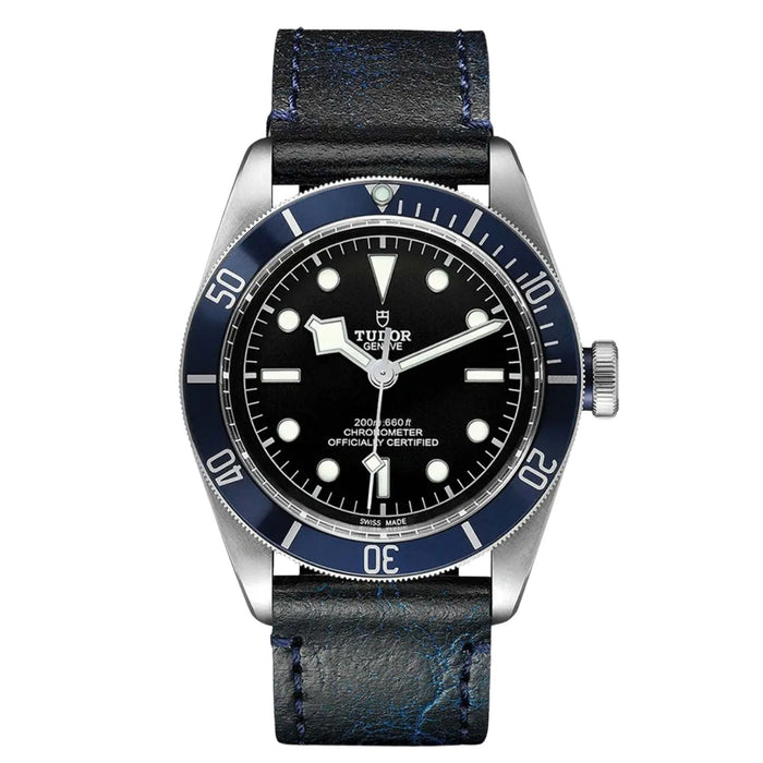 Tudor Men's Black Bay Black Dial Watch - M79230B-0007