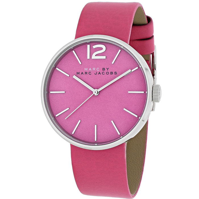 Marc Jacobs Women's Peggy Pink Dial Watch - MBM1363