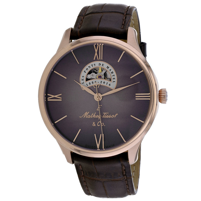 Mathey Tissot Men's Classic Grey Dial Watch - MC1886PI