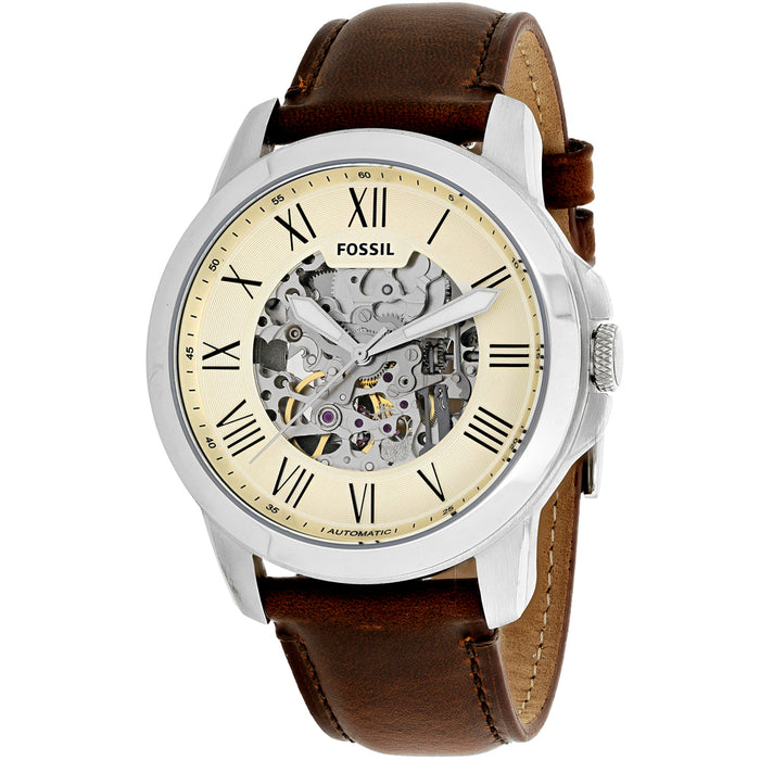 Fossil Men's Grant Beige Dial Watch - ME3099