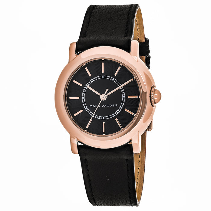 Marc Jacobs Women's Courtney Black Dial Watch - MJ1450