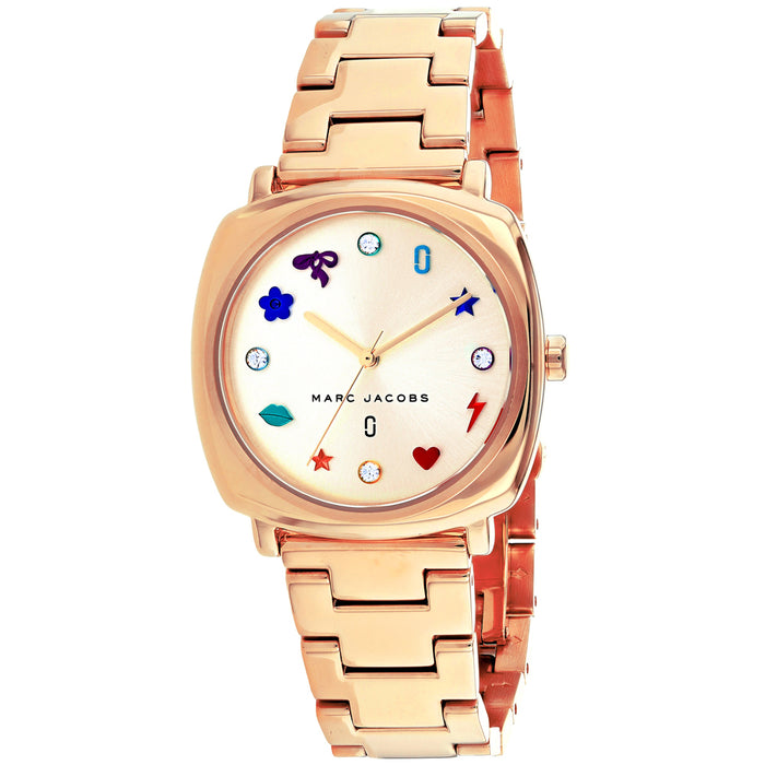 Marc Jacobs Women's Mandy Rose Gold Dial Watch - MJ3550