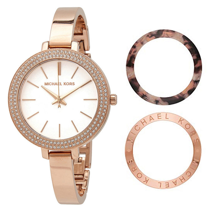 Michael Kors Women's Jayrn White Dial Watch - MK1028