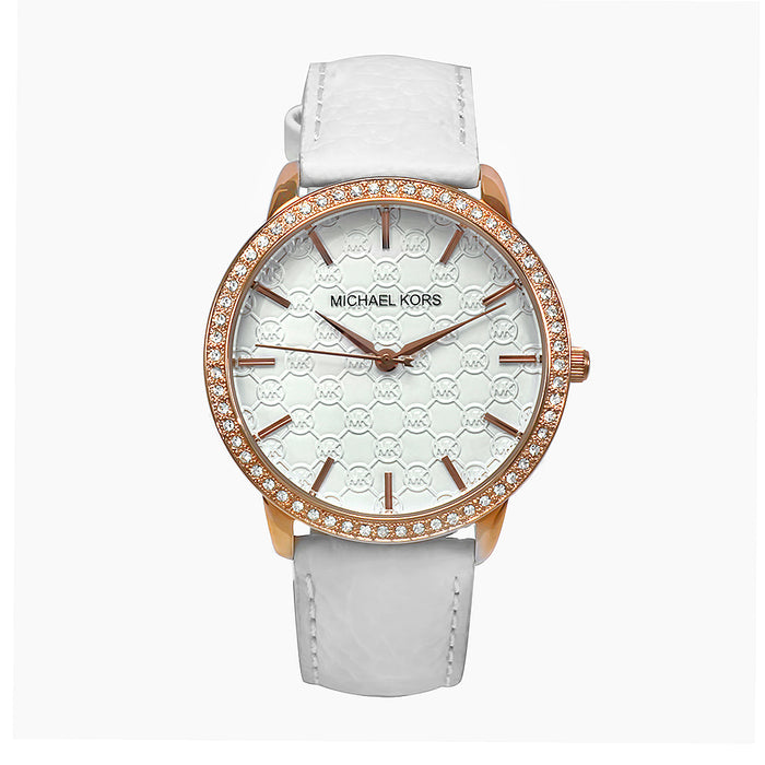 Michael Kors Women's Classic White Dial Watch - MK2223