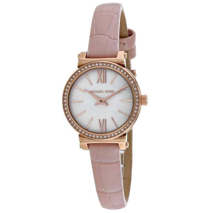 Michael Kors Women's Sofie White MOP Dial Watch - MK2715