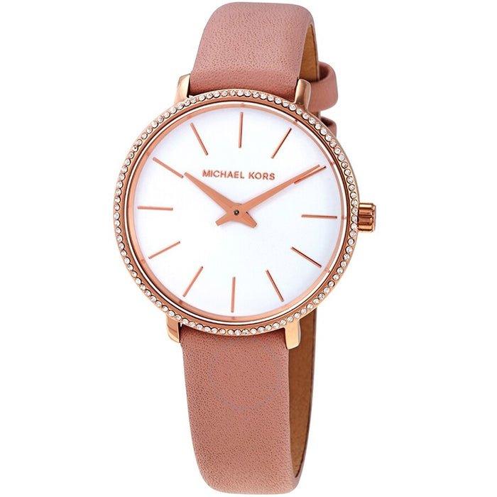 Michael Kors Women's Pyper White Dial Watch - MK2803