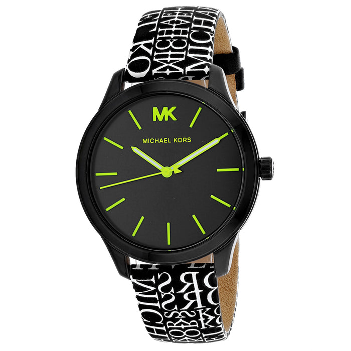 Michael Kors Women's Runway  Black Dial Watch - MK2847