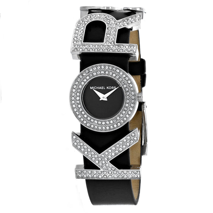 Michael Kors Women's Pave Black Dial Watch - MK2851