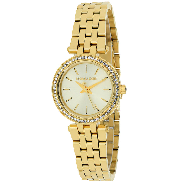 Michael Kors Mini Darci Gold Tone Dial Watch - MK3295