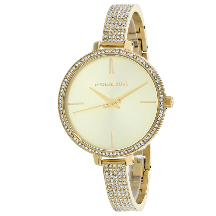 Michael Kors Women's Jaryn Gold Dial Watch - MK3784