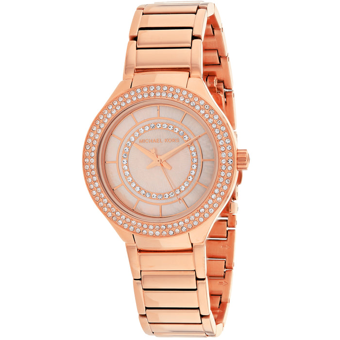 Michael Kors Women's Mini Kerry Rose gold Dial Watch - MK3802