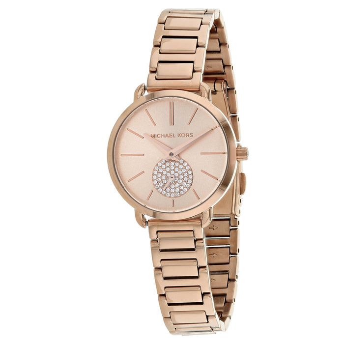 Michael Kors Women's Portia Rose gold Dial Watch - MK3839