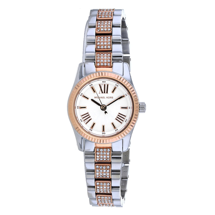 Michael Kors Women's Lexington White Dial Watch - MK3876