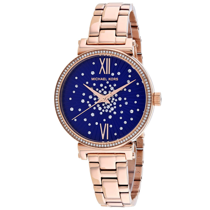 Michael Kors Women's Sofie Blue Dial Watch - MK3971