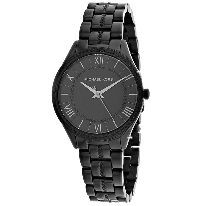 Michael Kors Women's Lauryn Black Dial Watch - MK4337