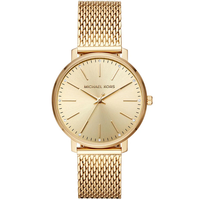 Michael Kors Women's Pyper Gold Dial Watch - MK4339