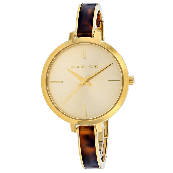Michael Kors Women's Jaryn Gold Dial Watch - MK4341