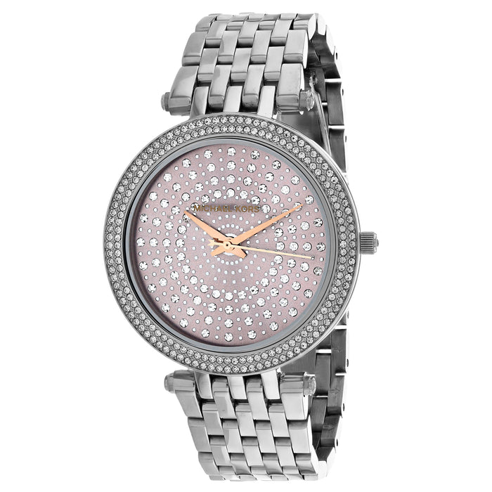 Michael Kors Women's Darci Pink Dial Watch - MK4407