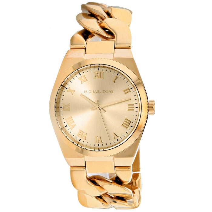 Michael Kors Women's Channing Gold Dial Watch - MK4563