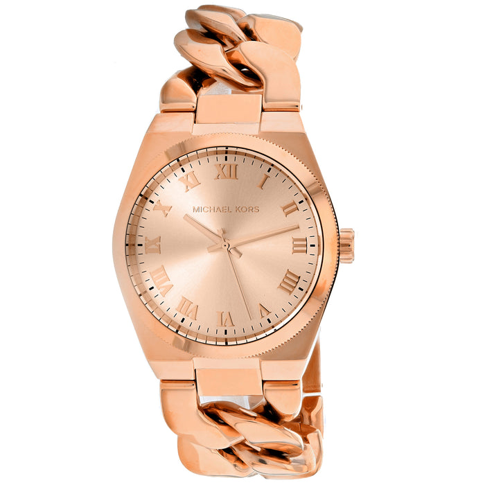 Michael Kors Women's Channing Rose gold Dial Watch - MK4564