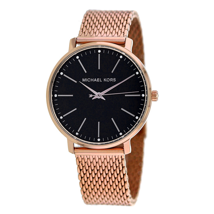 Michael Kors Women's Pyper Black Dial Watch - MK4566