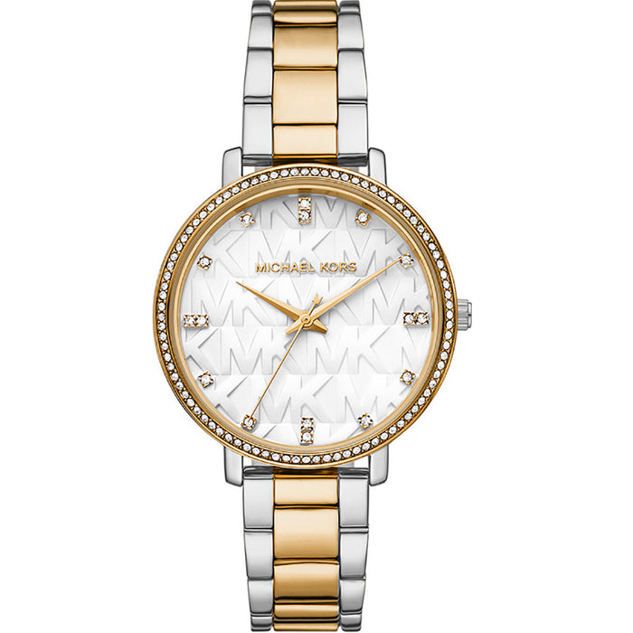Michael Kors Women's Pyper White Dial Watch - MK4595