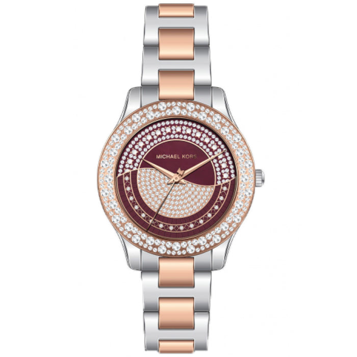 Michael Kors Women's Liliane Red Dial Watch - MK4625