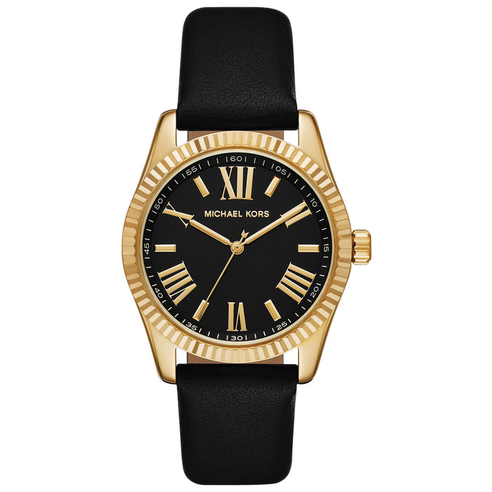 Michael Kors Women's Lexington Black Dial Watch - MK4748