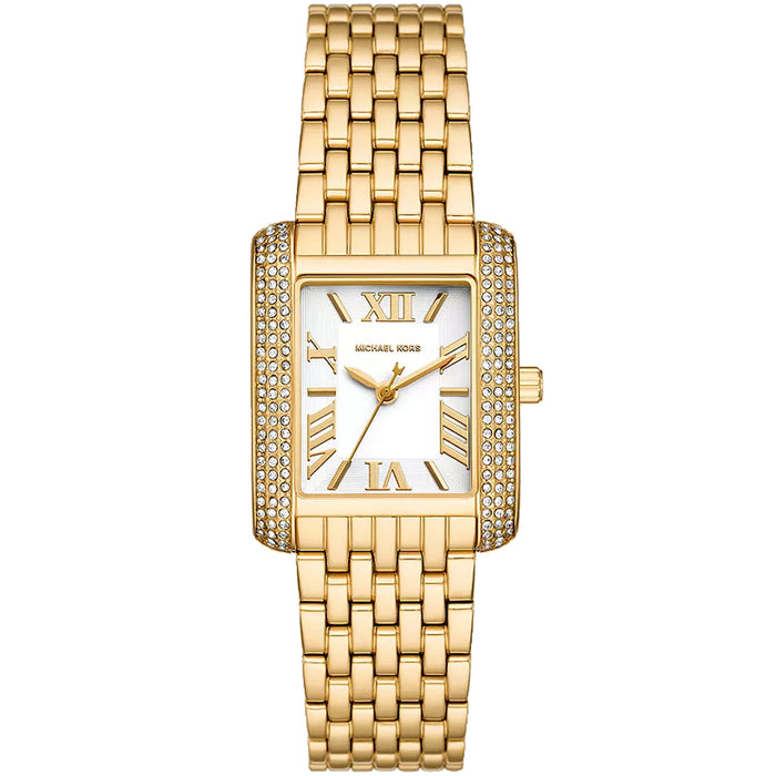 Michael Kors Women's Emery Set White Dial Watch - MK4826