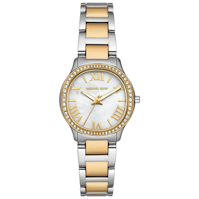 Michael Kors Women's Sage Mother Of Pearl Dial Watch - MK4910