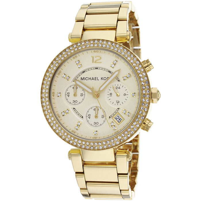 Michael Kors Women's Parker Gold Dial Watch - MK5354