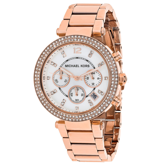 Michael Kors Women's Classic White MOP Dial Watch - MK5491