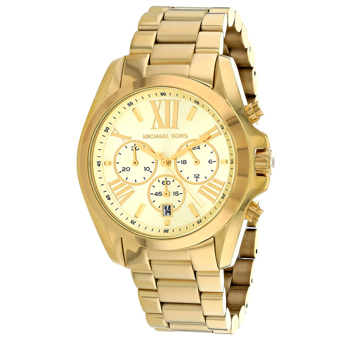 Michael Kors Women's Bradshaw Yellow Dial Watch - MK5605